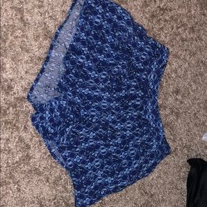 Navy blue shorts